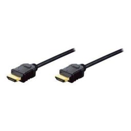 Cablu Digitus Ethernet - HDMI 2m Negru
