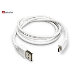 Cablu LEGOÂ® Education 45611 Micro USB Alb