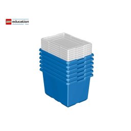 Set de 6 Cutii XL LEGOÂ® Education 9840 Pentru Depozitare