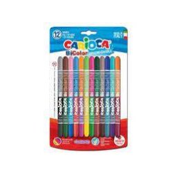Carioci Carioca Bi-Color SKR069 12 Bucati cu Capete Duble