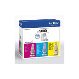 Set Cartuse Cerneala Brother BT5000CLVAL 5000 Pagini Cyan Magenta Galben