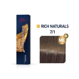 Vopsea Permanenta Wella Professionals Koleston Perfect 7/1 Blond Mediu Cenusiu 60ml