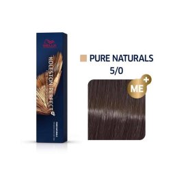 Vopsea Permanenta Wella Professionals Koleston Perfect 5/0 Castaniu Deschis Natural 60ml