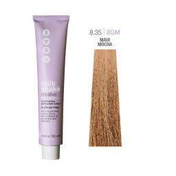 Vopsea Permanenta Milk Shake Creative 8.358GM Blond Deschis Cafea Maui Mocha 100ml