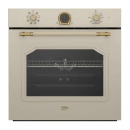 Cuptor Incorporabil Beko Clasa A 72l 3D Cooking AEROPerfect Grill Timer Dezghetare Crem
