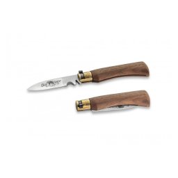 Briceag Old Bear Utility Lemn Nuc 80mm Maro