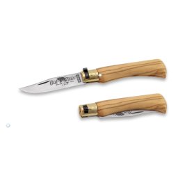 Briceag Old Bear Classic Lemn Maslin 80mm Maro