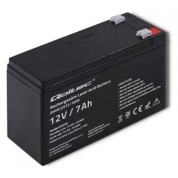 Acumulator Qoltec AGM 12V 7Ah Negru