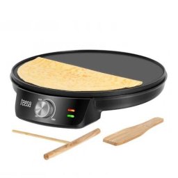 Aparat Electric pentru Preparat Clatite Teesa 30CM 1200W Negru