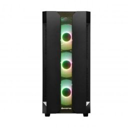 Carcasa Chieftec GS-01B-OP Fara Sursa Ventilatoare ARGB Middle Tower Negru