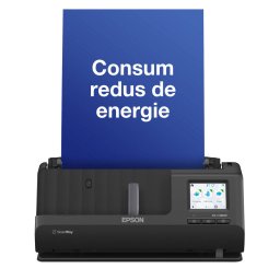 Scaner Epson ES-C380W Color 600 DPI Compact Negru