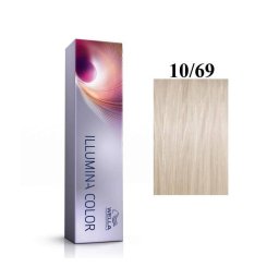 Vopsea Permanenta Wella Professionals Illumina Color 10/69 Blond Luminos Deschis Perlat Violet 60ml