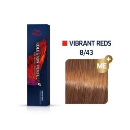 Vopsea Permanenta Wella Professionals Koleston Perfect 8/43 Blond Deschis Rosu Auriu 60ml