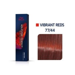 Vopsea Permanenta Wella Professionals Koleston Perfect 77/44 Blond Mediu Intens Rosu Intens 60ml