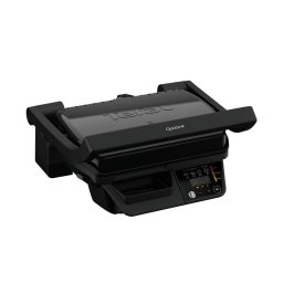 Gratar Electric Tefal 2000W 3 Programe Automate Placi Antiaderente Maner Termorezistent Tava Colectare Grasimi Negru