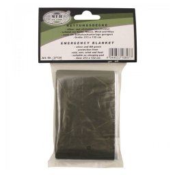 Folie MFH Supravietuire Accidente Soc Arsuri 213 x 132 cm Semnalizare Kaki