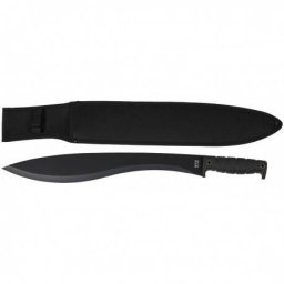 Maceta MFH Taifun Husa Lama Otel Inox 42cm Negru