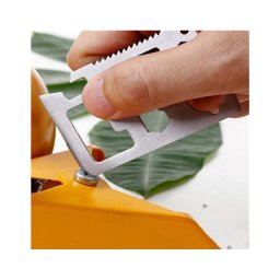 Multitool MFH Card Outdoor Camping Survival Tool Husa Negru