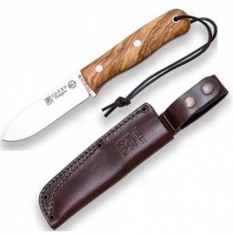 Cutit Joker BS9 Trampero Lama 10cm Otel Inox Maner Lemn Maslin Teaca Piele Maro