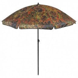Umbrela Fox Outdoor Parasolar Plaja Pescuit Camping Diametru 180cm Unghi Reglabil Camuflaj