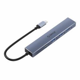 Hub USB Orico DHY-3U1C 3x USB 3.2 0.15m Gri