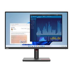 Monitor LED Lenovo ThinkVision T27p-30 27 inch UHD 4K IPS 4ms 60Hz Black