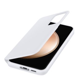 Husa Samsung Smart Flip View Wallet Case Galaxy S23 FE Alb