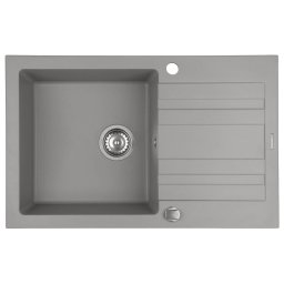 Chiuveta Bucatarie Pyramis NAXOS 79x50 1B 1D Grey