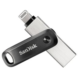 Memorie USB Sandisk iXpand 64GB USB Type-A / Lightning 3.2 Gen 2 Argintiu