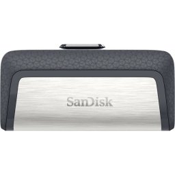 Memorie USB Sandisk Ultra Dual Drive 64GB USB Type-A / USB Type-C 3.2 Gen 1 Negru