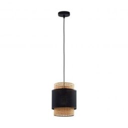 Corp Iluminat Suspendat ADVITI E27 Maxim 60W Metal/Plastic Negru
