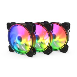 Ventilator Carcasa Krux x3 Lunar 120mm ARGB Negru
