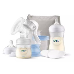Set Philips-Avent Pompa Manuala San Tehnologie Natural Motion Marime Universala Transparent