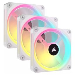 Ventilator Carcasa Corsair x3 iCUE LINK QX120 RGB 120mm Alb