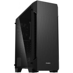 Carcasa Zalman S3 TG ATX Mid Tower x3 Ventilatoare Tempered Glass Negru