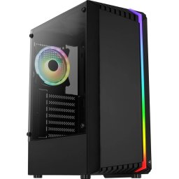 Carcasa Aerocool Bionic Midi Tower Negru