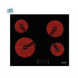 Plita Electrica Pyramis PHC61430FMB Black Glass Tehnologie OSD Touch Control Timer Negru