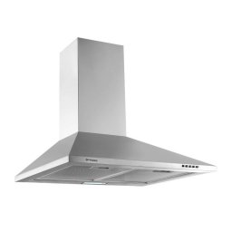 Hota Decorativa Pyramis ATD1 Inox 1 Motor 335 mÂ³/h Clasa B 60CM Argintiu