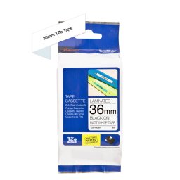 Banda Laminata Brother TZE-M261 36mm 8m Alb Mat/Negru