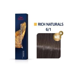 Vopsea Permanenta Wella Professionals Koleston Perfect 6/1 Blond Inchis Cenusiu 60ml