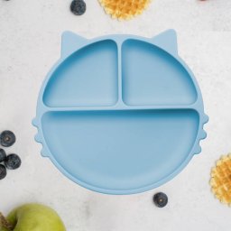 Farfurie APPEKIDS Kitty Aqua Blue