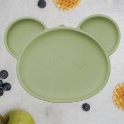 Farfurie APPEKIDS Panda Raw Green
