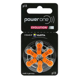 SET BATERII AUDITIVE POWER ONE EVOLUTION 675 Generic VARTA