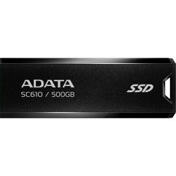 SSD Extern ADATA SC610 500GB USB-A 3.1 Black