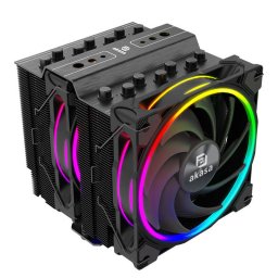 Cooler Procesor AKASA Soho H7 Dual Tower ARGB