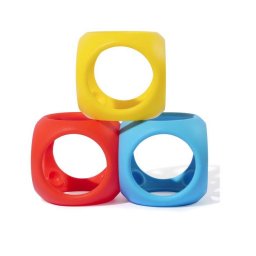 Set 3 Jucarii Senzoriale Flexibile Moluk Oibo