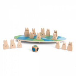 Joc Educativ BS Toys Vulpi versus iepurasi joc de echilibru
