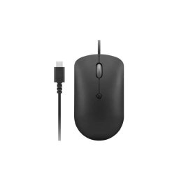 Mouse Lenovo 400 USB-C Wired Compact Raven Black