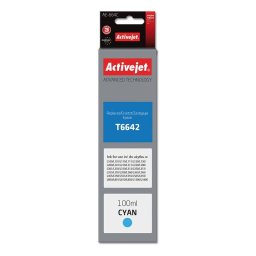 Cartus Inkjet ActiveJet AE-664C Ink Epson T6642 Supreme 100ml Cyan
