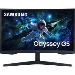 Monitor LED Gaming Samsung Odyssey G5 QHD 27inch Black